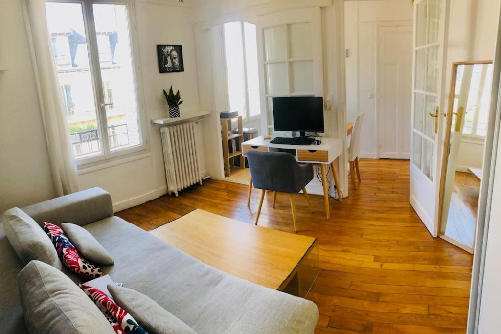 Cosy Studio Near Public Transport Paris Exterior foto